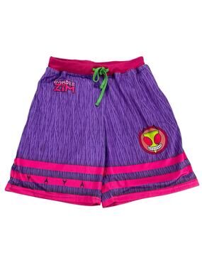 Nickelodeon Invader Zim Graphic Shorts Mens Sz XL Mesh Lined Pockets Y2K Punk